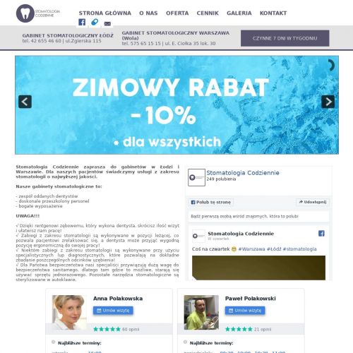 Warszawa - prywatny stomatolog