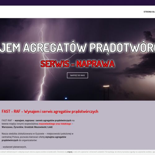 Naprawa agregatów prądotwórczych - Warszawa