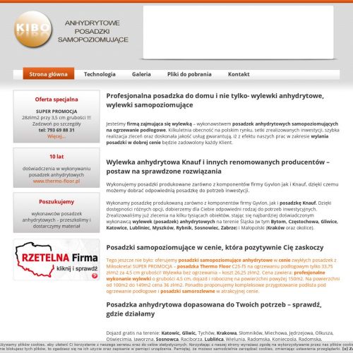 Cena posadzki samopoziomującej - Zabrze