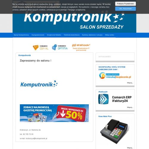 Kasa fiskalna online warsztat samochodowy w Krotoszynie