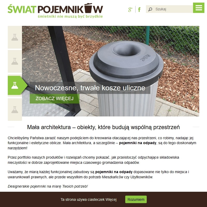 Pojemniki półpodziemne na odpady zmieszane w Poznaniu