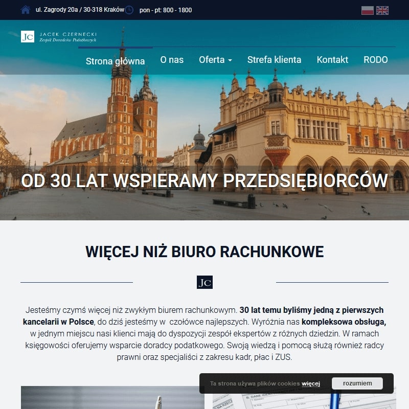 Kraków - biuro rachunkowe