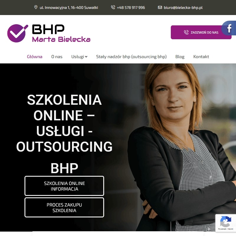 Szkolenia bhp online - Olecko