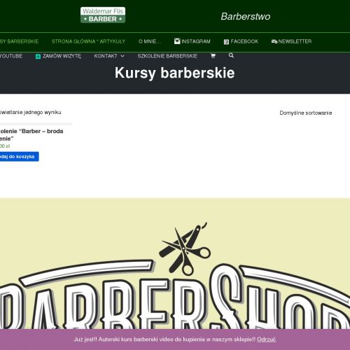 Barber kurs online - Wrocław