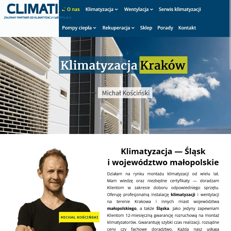 Kraków - serwis klimatyzacji domowej