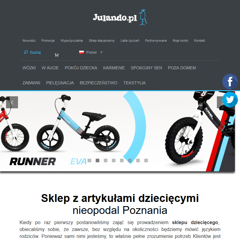 Poznań - rowerki biegowe