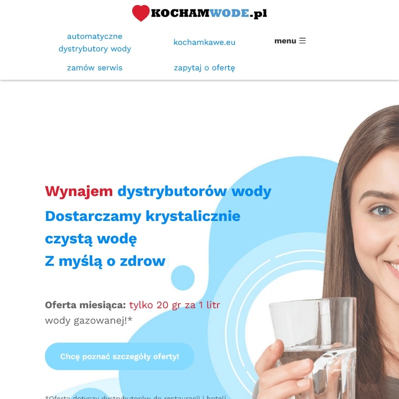 Warszawa - domowy dystrybutor wody