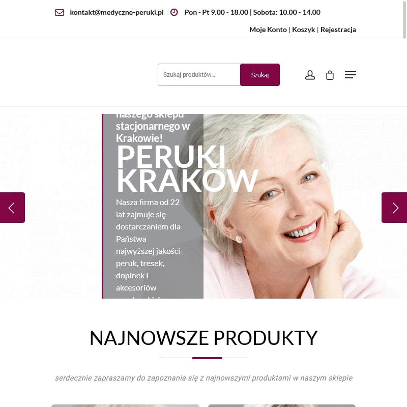 Kraków - tupet damski włosy naturalne