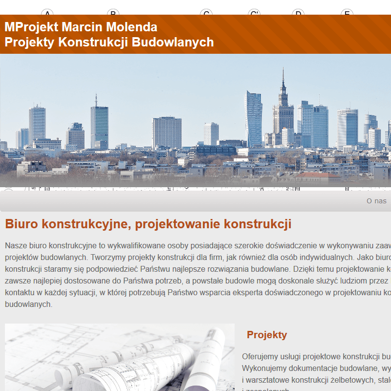 Warszawa - konstruktor budowlany mazowieckie