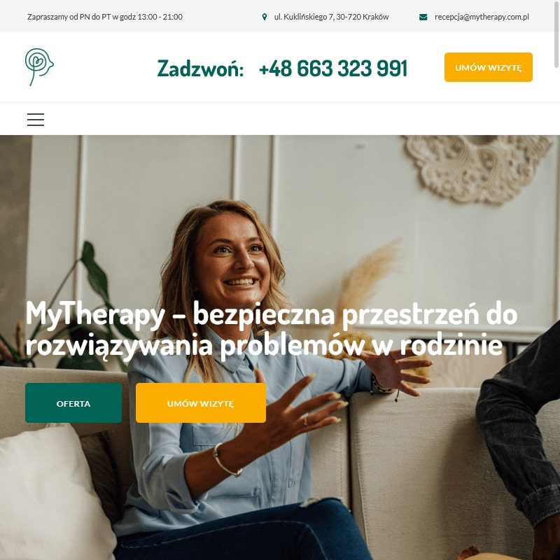 Psycholog dla dorosłych - Kraków