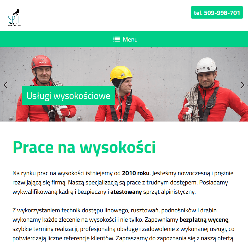 Usługi alpinistyczne w Krakowie