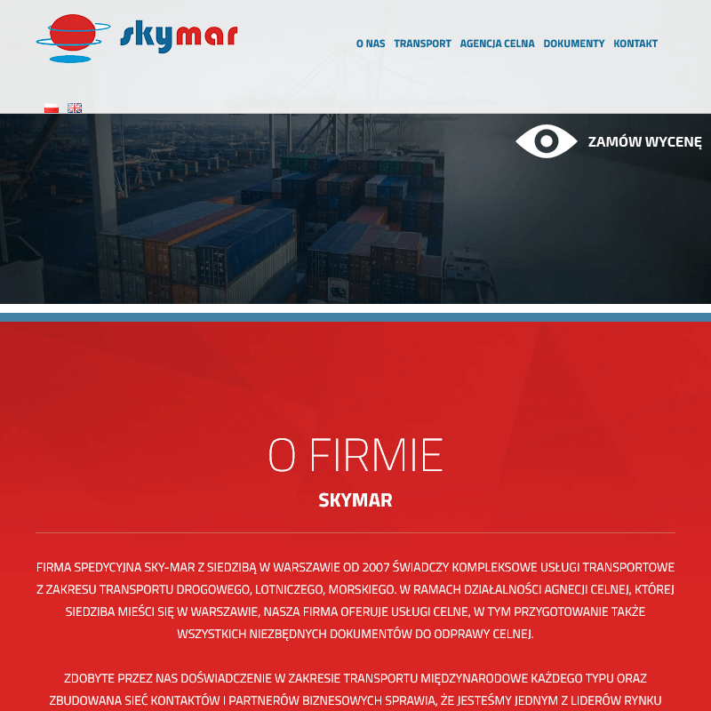 Transport lotniczy cargo na świecie - Gdynia
