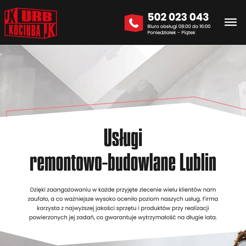 Wylewki anhydrytowe lubelskie - Lublin